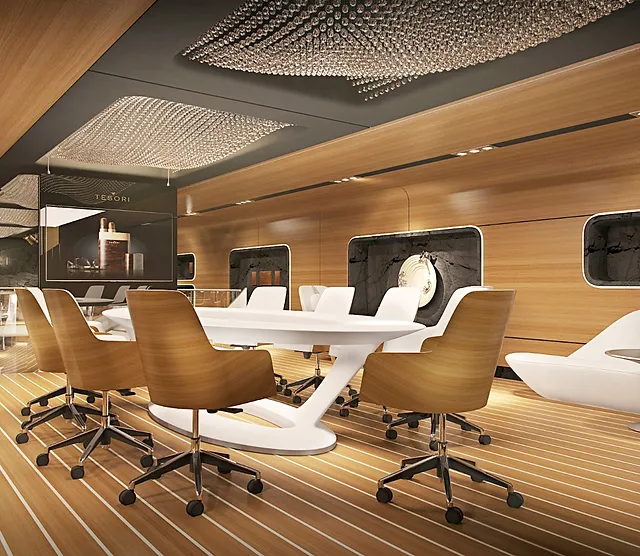 ديكور مكاتب فخمة الاناقة والفخامة في مكان العمل